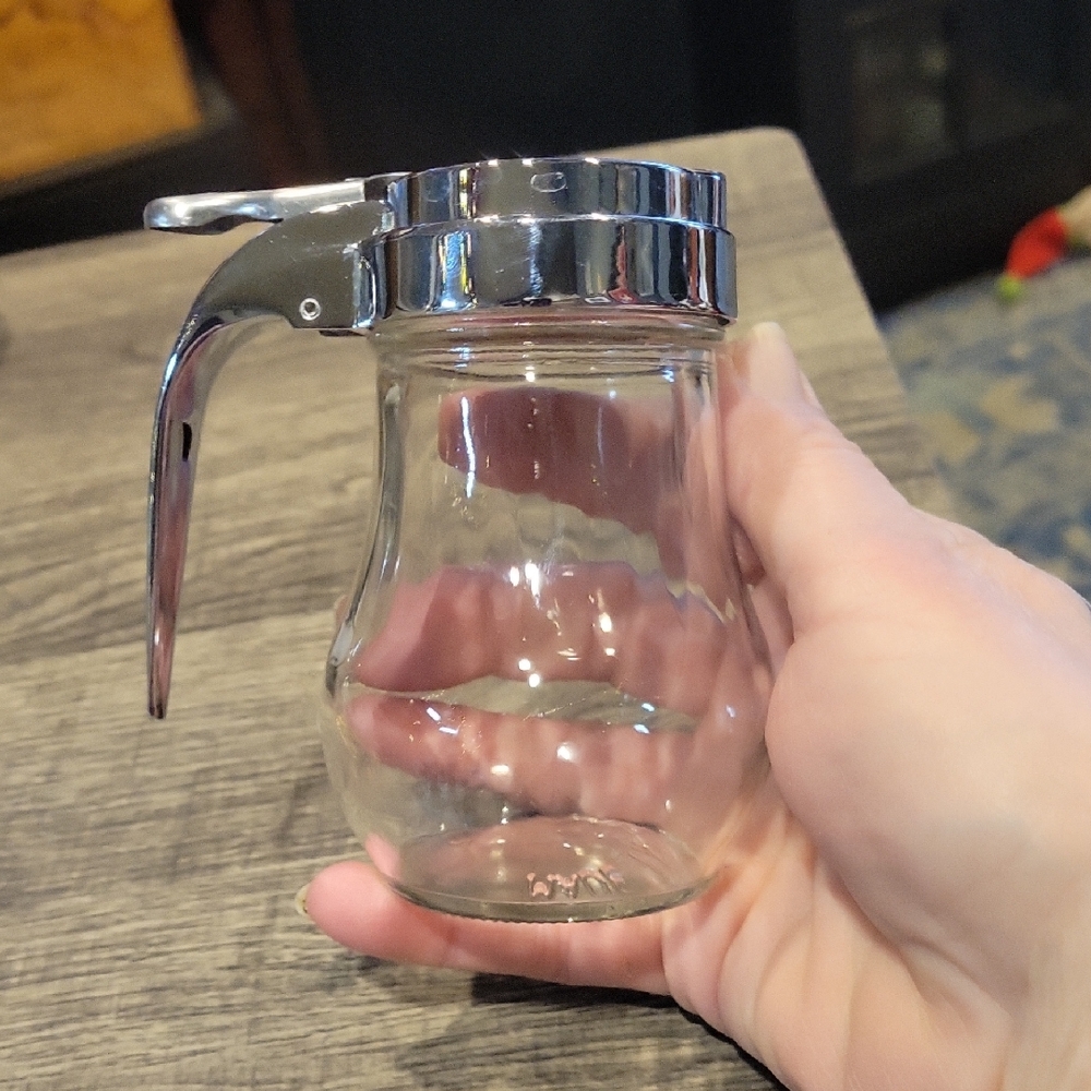 5 For 25.00/ Brand New/Little Vintage Syrup Dispenser, Cute!
